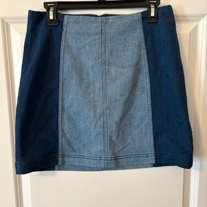 Free People Denim Mini Skirt